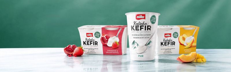 Müller to launch spoonable Kalinka kefir in Germany in November 2026