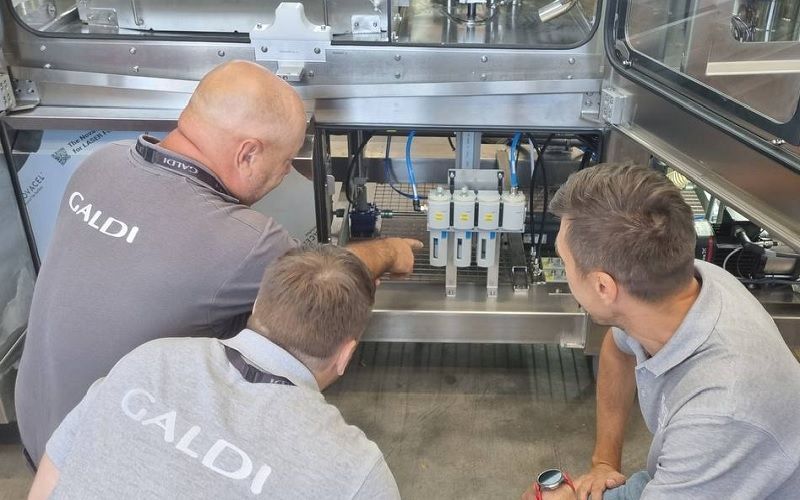 GALDI Россия впервые установила фасовочный автомат RG80 на молочном заводе в РФ
