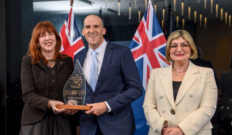 ProviCo gana el premio de exportación de Victoria
