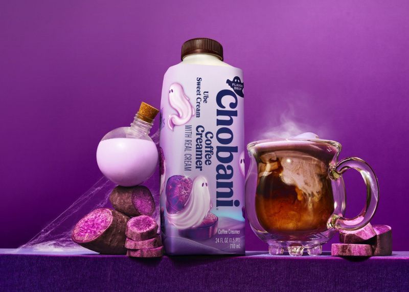Chobani introduces limited-edition ube coffee creamer in the US