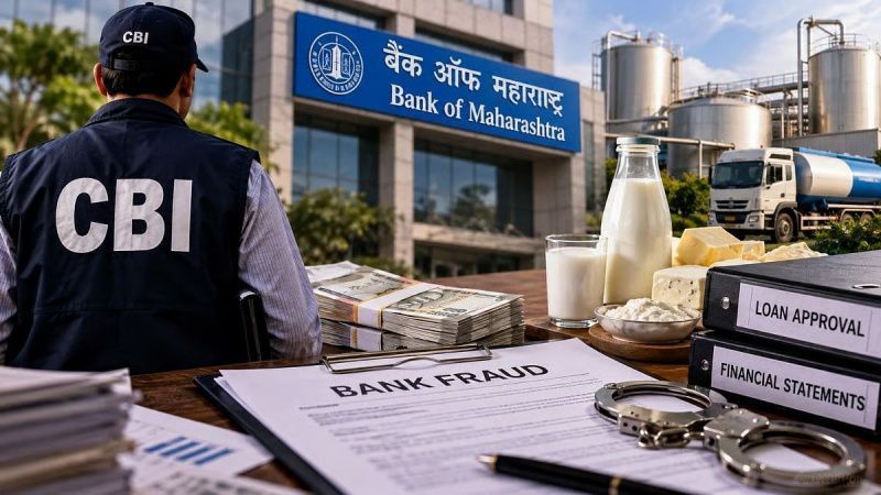 CBI Opens Probe into Alleged ₹40 Crore Dairy Bank Fraud