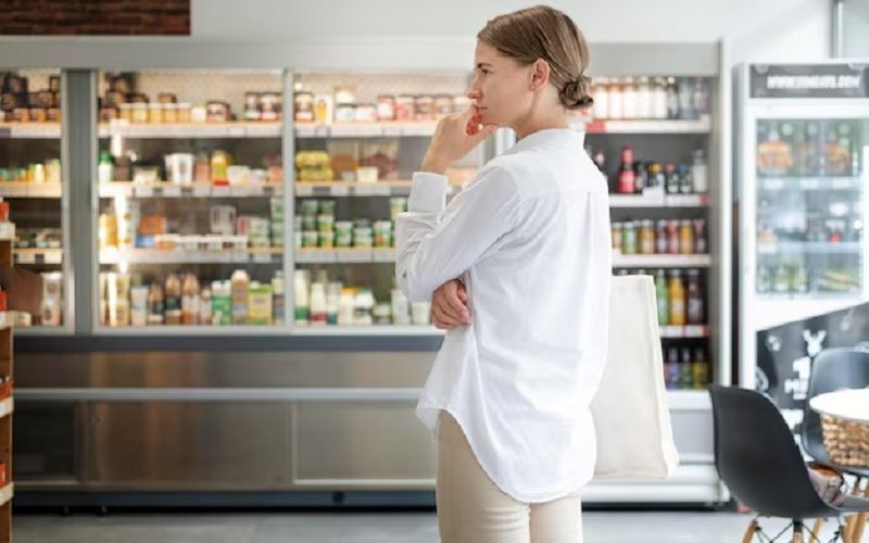Доля российских продуктов питания на полках магазинов Казахстана выросла до 46%