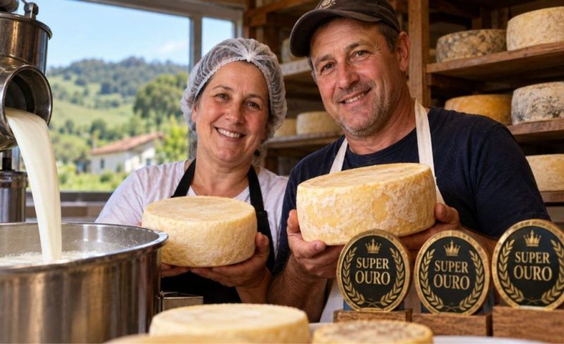 A Cantagalo Couple Shifted From Selling Milk to Making Cheese