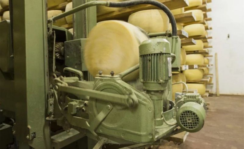 Five Italian Robots Handle Maturation Tasks for Gaúcho Cheese