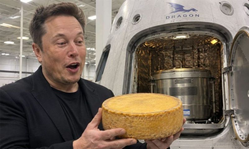 SpaceX тайно отправила головку сыра в космос в 2010 году
