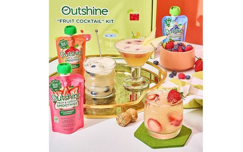 Outshine Launches Fruit & Yogurt Smoothie Cocktail Kits Inspired by TikTok Trends