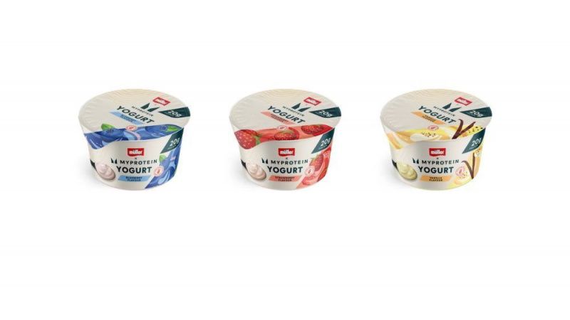 Müller and Myprotein launch expanded high-protein yoghurt range