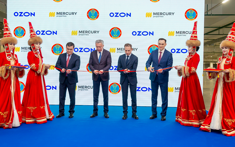 Крупнейший в СНГ фулфилмент-центр OZON открылся в Астане Крупнейший в СНГ фулфилмент-центр OZON открылся в Астане