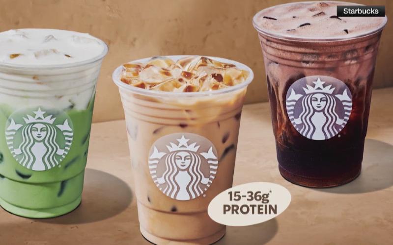 Starbucks Introduces Protein Cold Foam Lattes