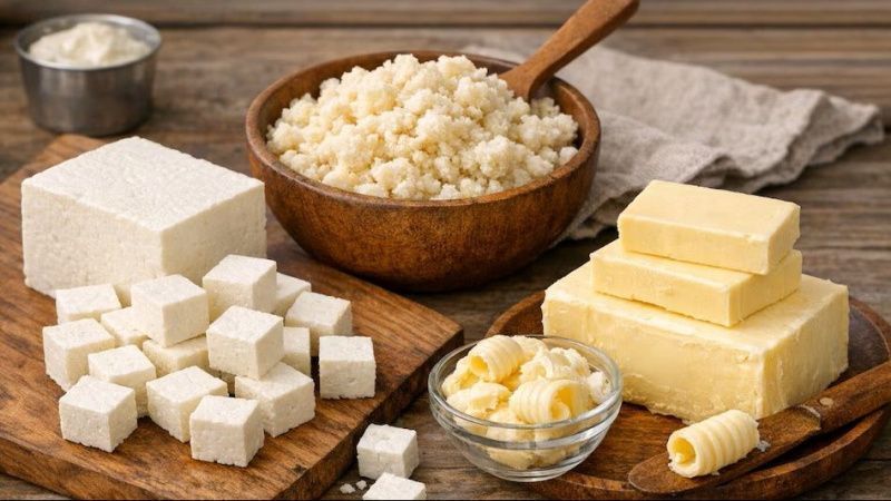 Delhi Yetkilileri 2.800 kg Sahte Süt Ürününü İmha Etti