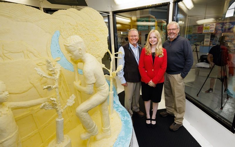 "Dairy: Good for You, Good for the Planet" Celebrated at New York State Fair with 56th Annual Butter Sculpture