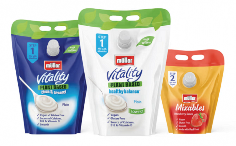 Müller Vitality plant-based launches into out of home sector