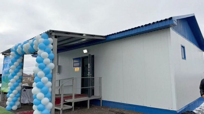 В Казахстане открыли первый из 20 запланированных модульных ветпунктов Осакаровского района