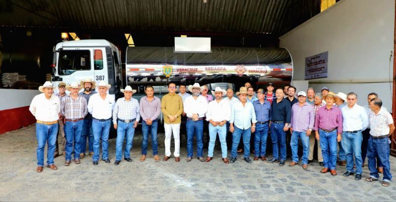 Sedarpa Delivers Specialized Milk Transport to 70 Veracruz Farmers