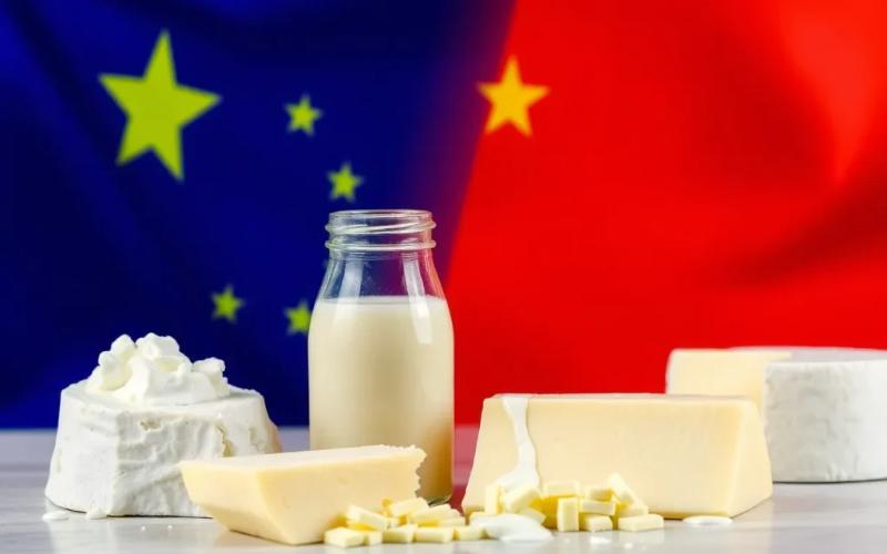 欧盟与中国的贸易紧张关系影响全球乳制品市场
