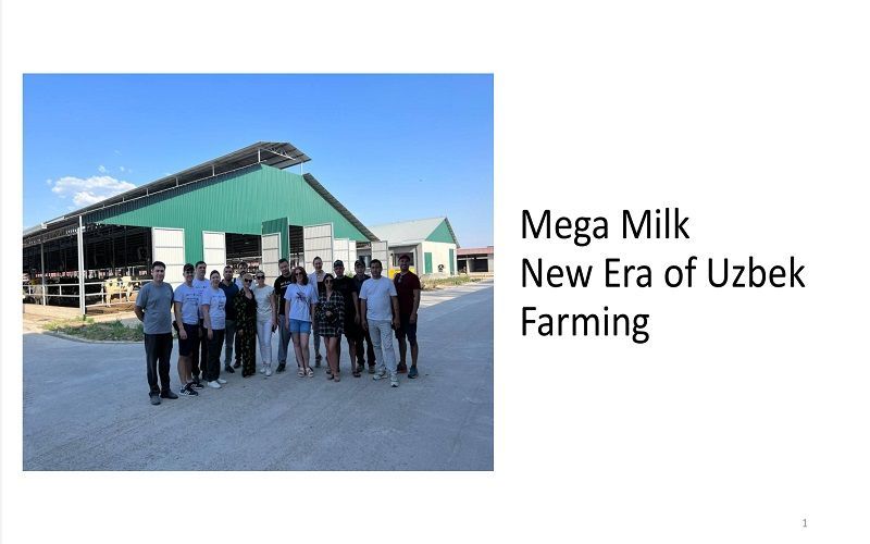 “Mega Milk Business” Ltd. CEO'su Shaxzodboy Juraboev'in Sunumu (Özbekistan). Süt Olimpiyatları 2025