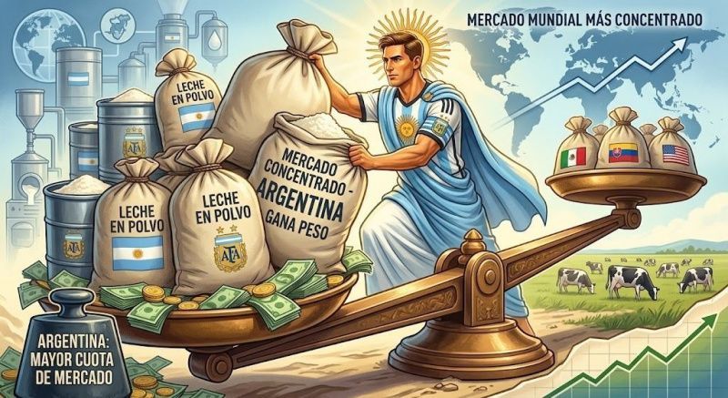 Argentina Could Gain Share in the Whole Milk Powder Trade