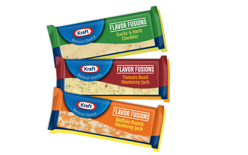 Kraft Natural Cheese Launches Kraft Flavor Fusions, Enhancing Mealtime Flavor