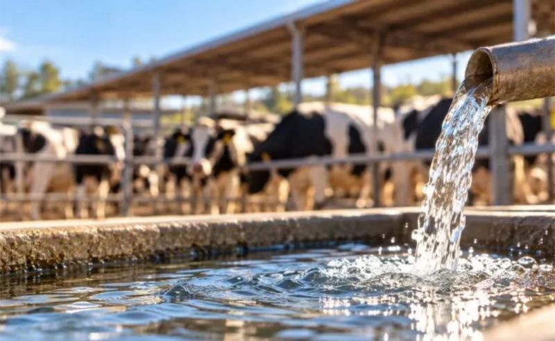 Water treatment was associated with improved milk-production efficiency