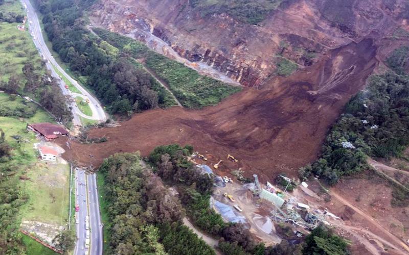 Supply Disruptions in Bogotá as Landslide Hits Critical Transport Route