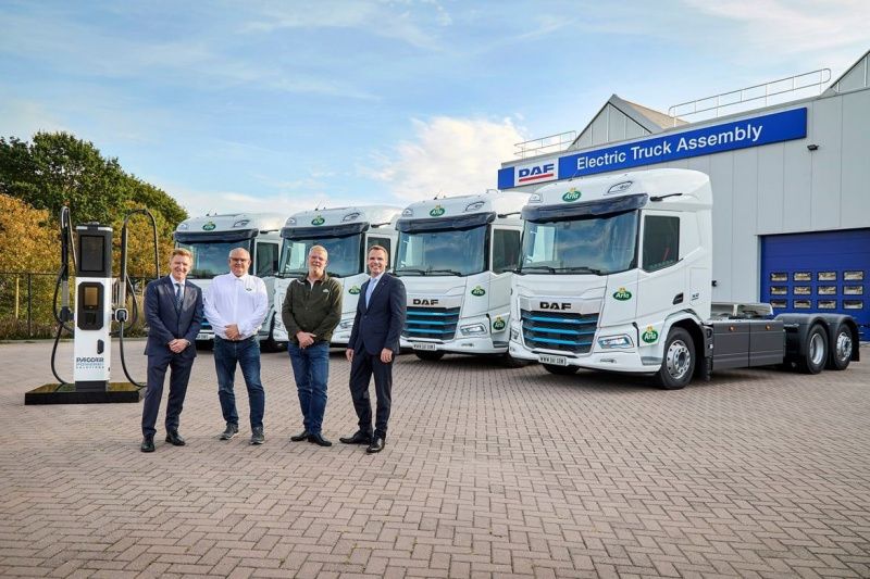 Arla Foods adds four DAF XD Electric trucks