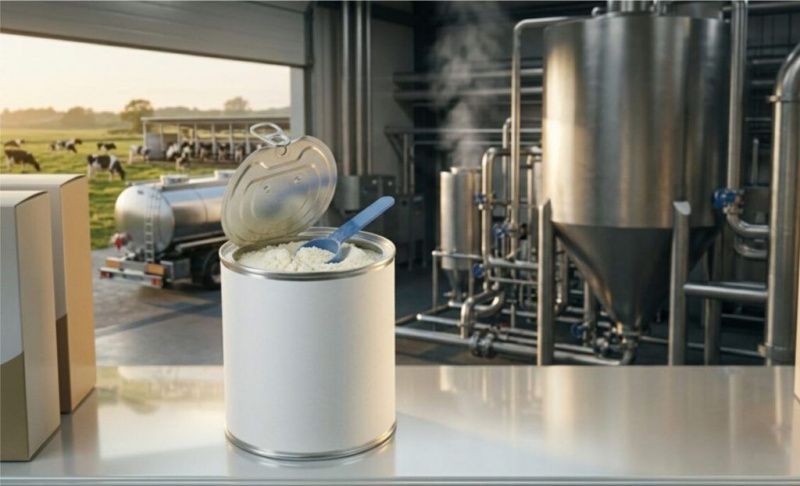 Powdered Milk Production Requires Up to 10 Liters of Fresh Milk