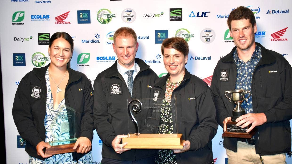 A doctor and farmer receives the highest recognition in the dairy industry