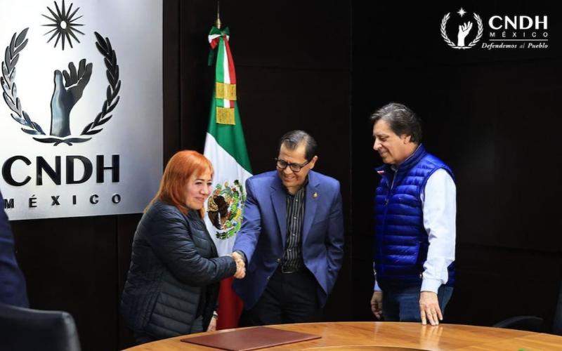 CNDH and Liconsa Sign Historic Agreement to Ensure Milk Access in Mexico