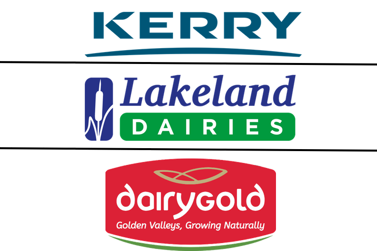 Kerry Dairy Ireland, Lakeland Dairies, Dairygold Raise Milk Prices