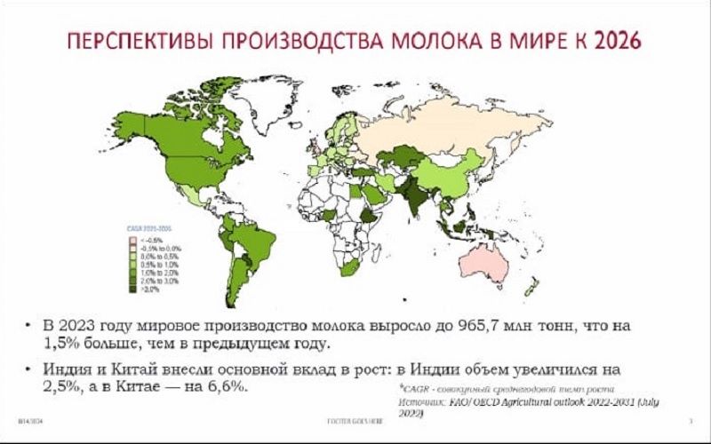 Каковы перспективы для Кыргызстана в экспорте молока и молочных продуктов?