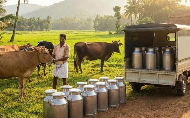 Kerala's Dairy Industry Aims for Self-Sufficiency by 2031 with 14% Growth