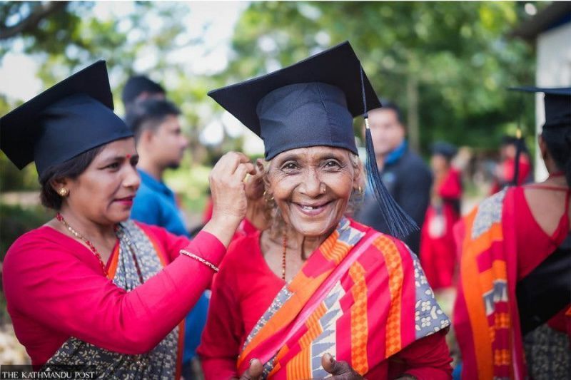 Fifty-six Nepalese women dairy farmers complete field school