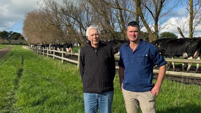 La Asociación Láctea de 140 Años de la Familia Rea con la Planta de Allansford