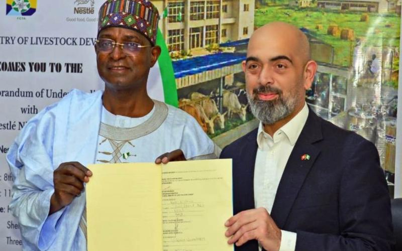 Nestlé Nigeria se asocia con el Ministerio de Ganadería para el Centro de Habilidades Lácteas