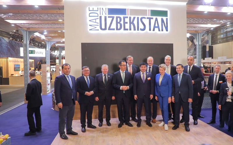 На «Green week 2023» представлены продукты более 60 предпринимателей Узбекистана