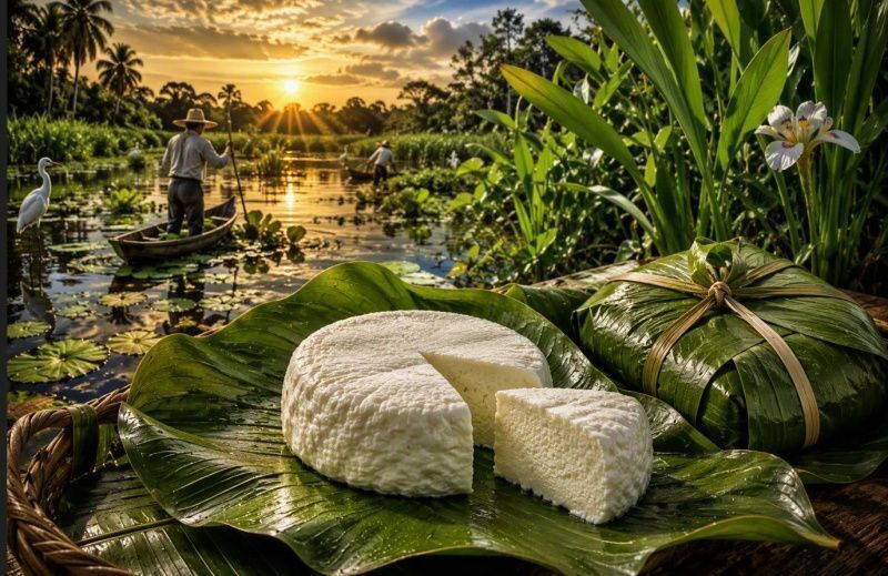 Veracruz’s Queso de Hoja combines dairy tradition with wetland leaves