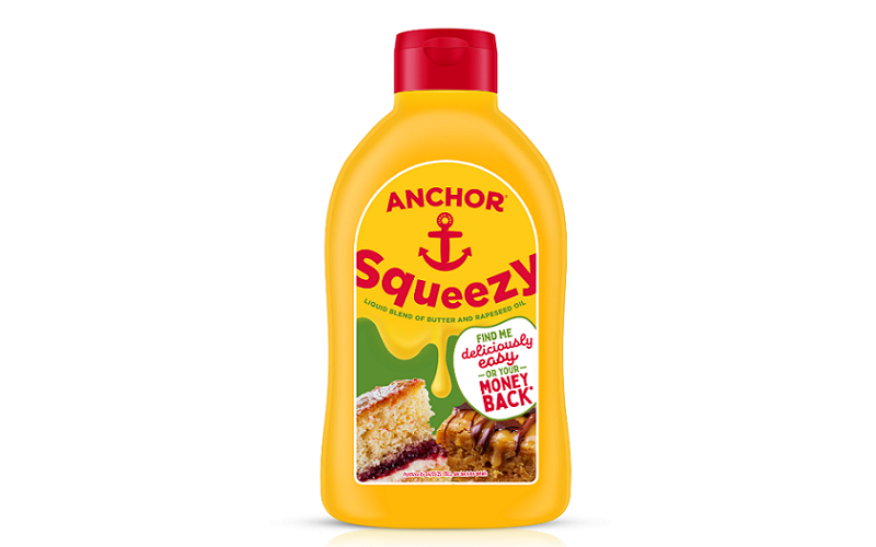 Arla Unveils New Anchor Squeezy Butter for Convenient Baking