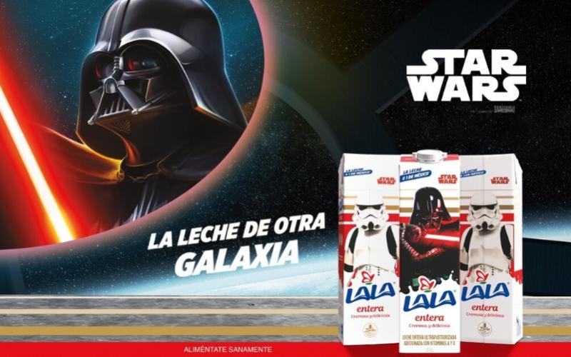 Lala Introduces Star Wars-Themed Milk in Mexico