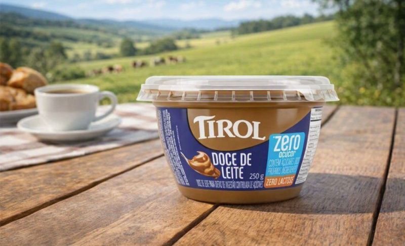 Tirol şekersiz ve laktozsuz dulce de leche piyasaya sürdü