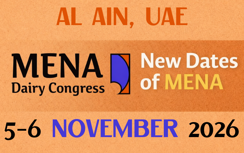 MENA Dairy Congress Rescheduled to November 2026