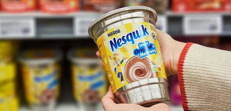 Nestlé achieved 81.9% packaging recyclability