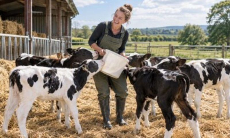 Dairy Farms Separate Calves from Cows After Birth