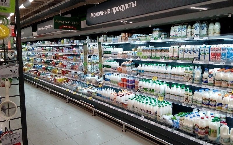 За год оптовая стоимость молочных продуктов в Казахстане выросла на 4,3%
