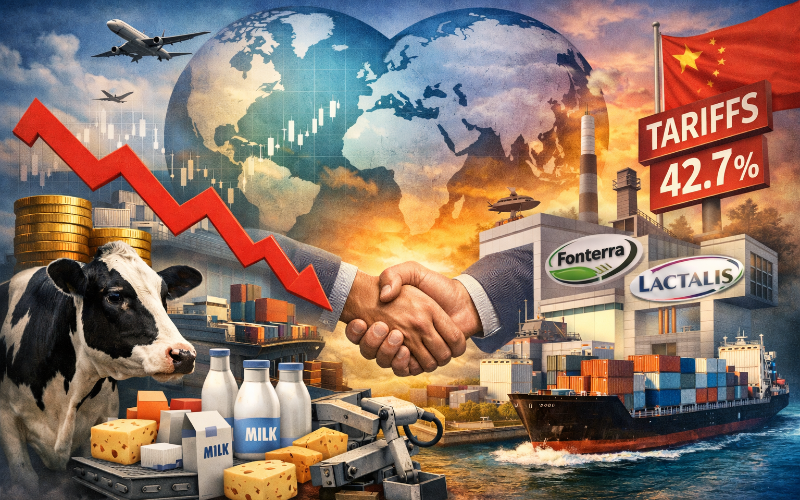 عام التوحيد والتعريفات الجمركية: كيف أعاد عام 2025 تشكيل صناعة الألبان العالمية