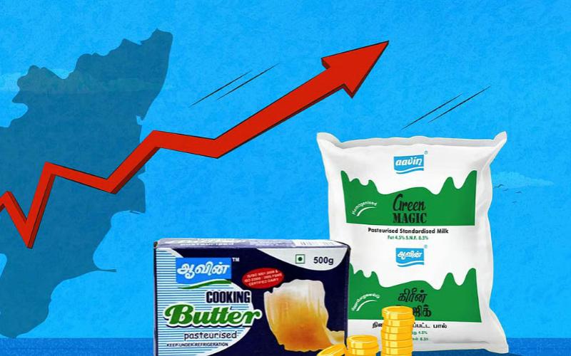 Vergi Değişikliğinin Ardından Aavin Süt Fiyatlarını Düşürme Baskısı Altında