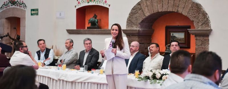 Tere Jiménez reaffirmed support for Aguascalientes farmers