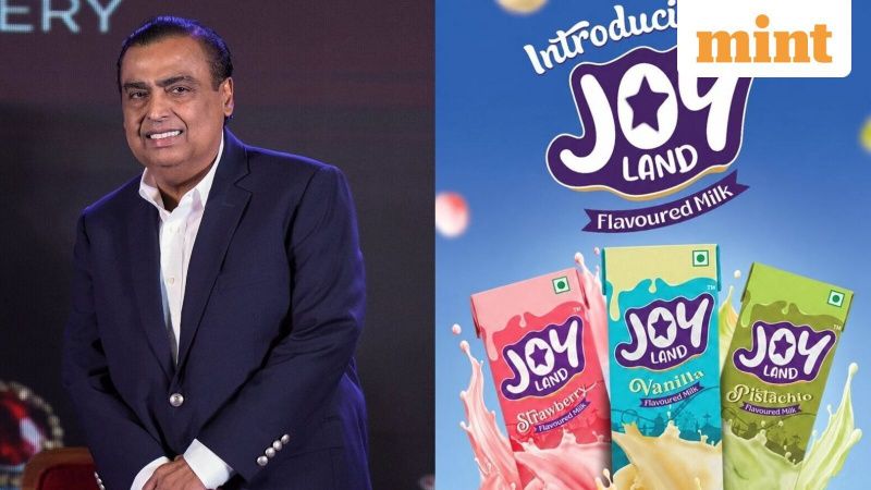 Reliance launches Joyland flavoured milk at ₹20