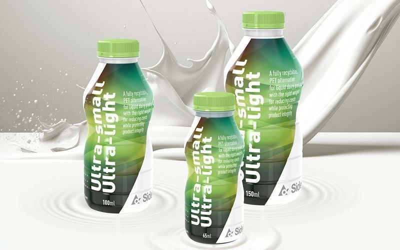 Sidel выпустила очень маленькую и сверхлегкую ПЭТ-бутылку для молочных продуктов