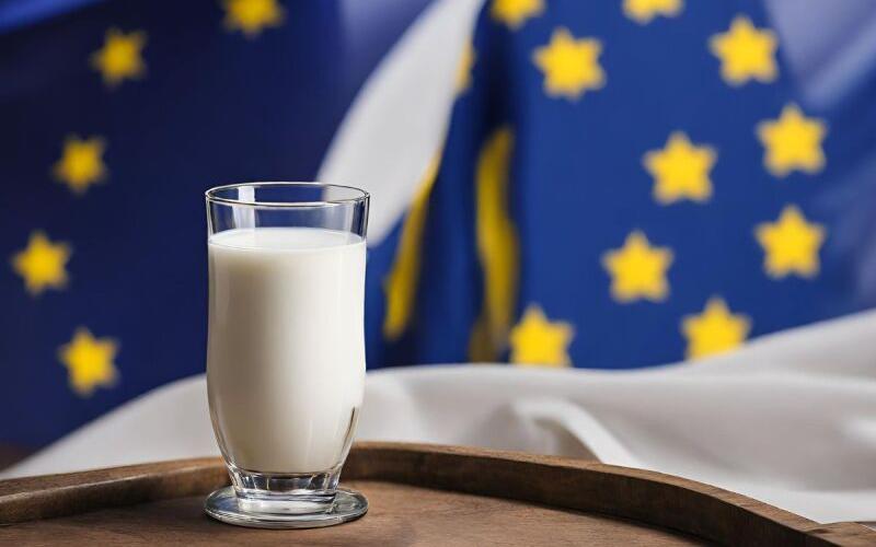 Milk Prices in Europe Fall 0.7% in August but Remain High