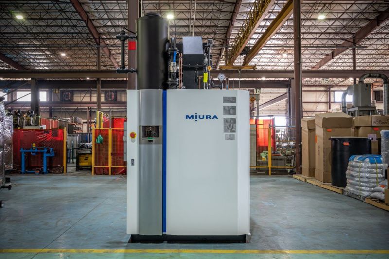 Miura Unveils High-Capacity LX 300 Steam Boiler with Low NOx Emissions